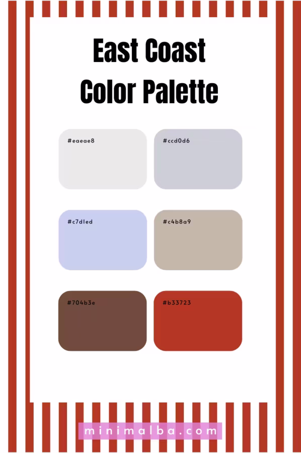East Coast Home Color Palette