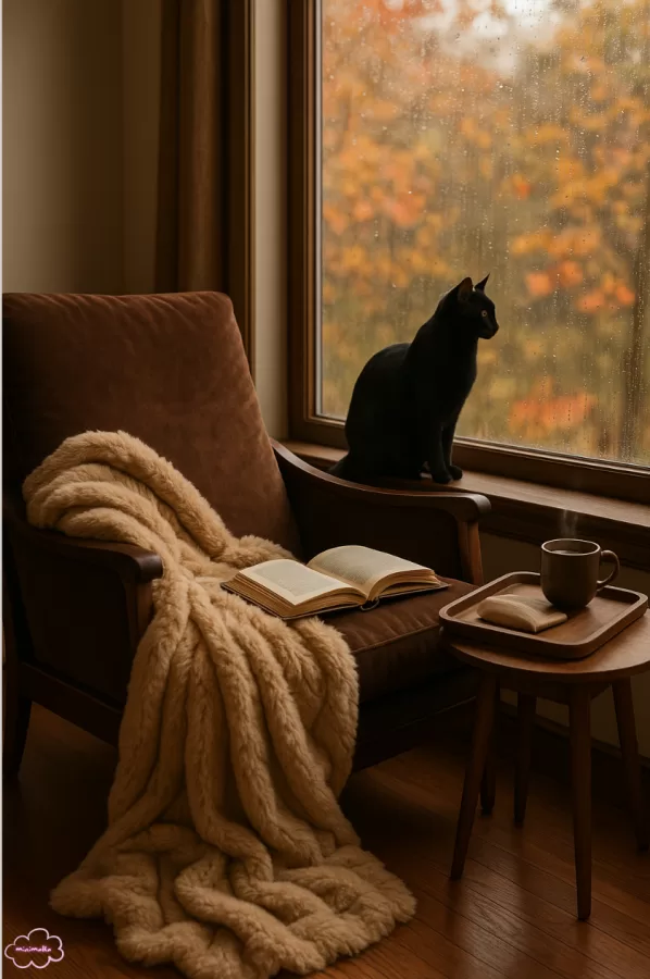 cozy reading nook
