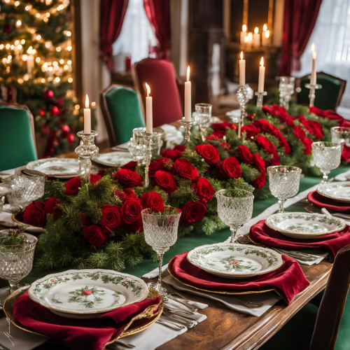 How to Create an “Old Money” Table Settings for Christmas ?