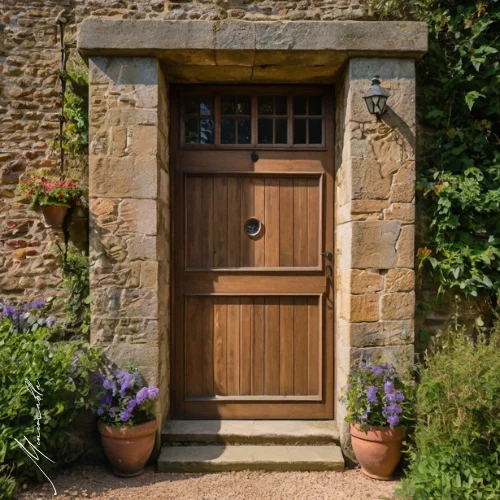 english countryside front door