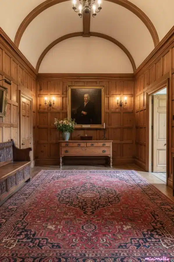 english country interior