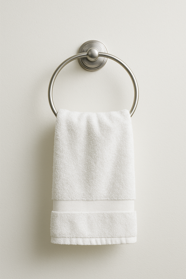 towel ring powder room