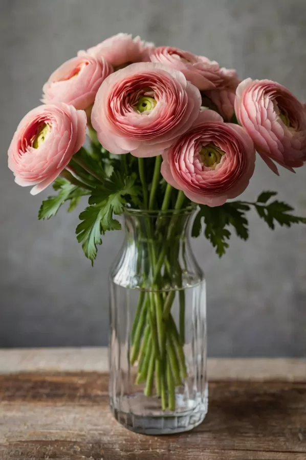 Ranunculus old money flowers