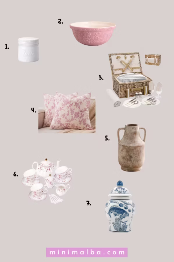 cottagecore home curated essentials