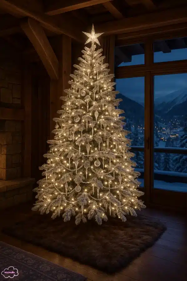 Snowy Christmas Tree