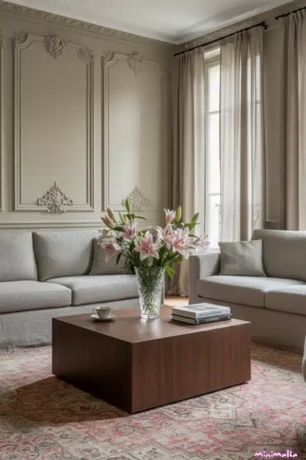 Fresh flowers in an Elegant Vase