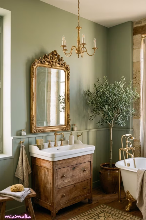 provence interior bathroom